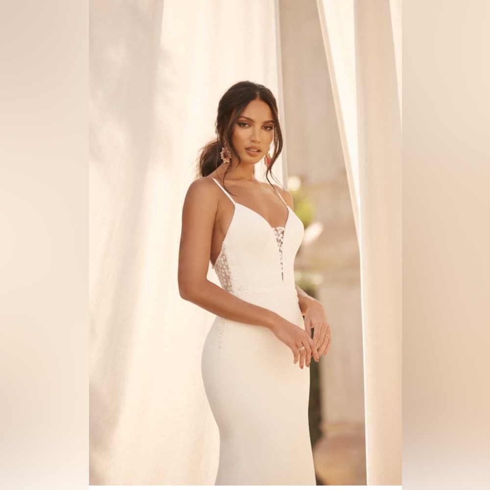 madi lane atlas wedding gown